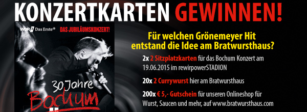 Grönemeyer Gewinnspiel