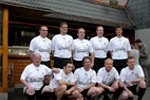 Das Fu&szlig;ballteam am Bratwursthaus
