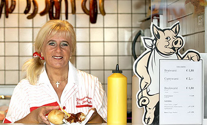 Elisabeth Obuchobski, Bratwursthäuschen Bochum, Köchin der leckersten Currywurst Deutschlands