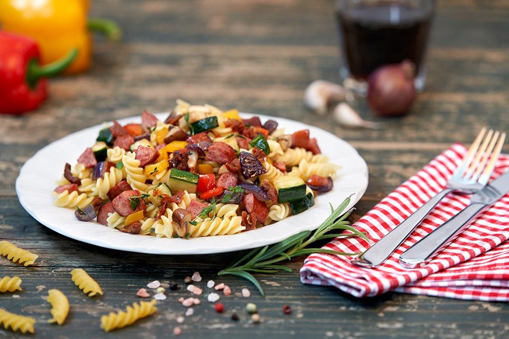 Nudel-Krakauer-Salat