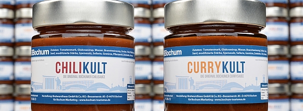 Currykult & Chilikult - die leckeren Bratwursthaussaucen im Bochum Fan Shop