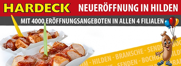 Currywurst vom Bratwursthaus bei HARDECK