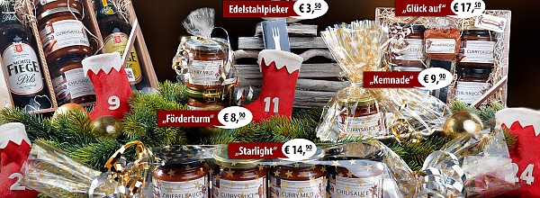 Weihnachtsgeschenke vom Bratwursthaus