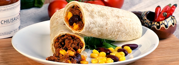 Mexikanische Wraps